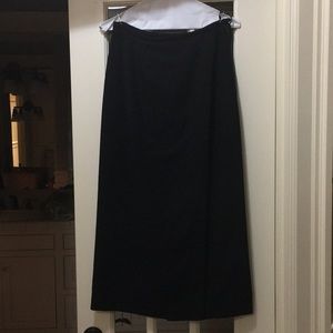 Long black skirt